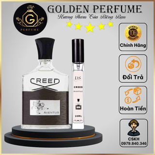Nước hoa nam chiết hàng hiệu Creed Aventus For Men edp mẫu thử 10ml - Golden Perfume