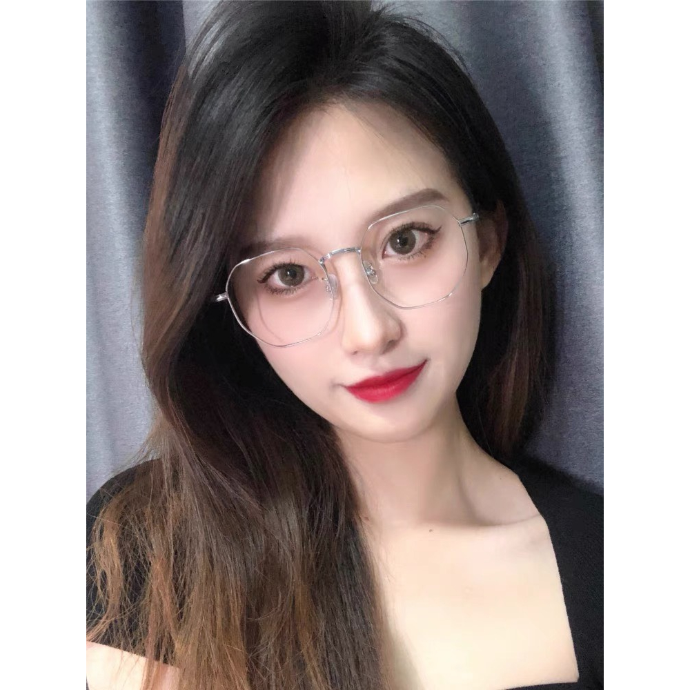 Gọng Kính Vuông Nam Nữ MONIO HS8970 Chất Liệu Kim Loại Thanh Mảnh Màu Sắc Thời Trang