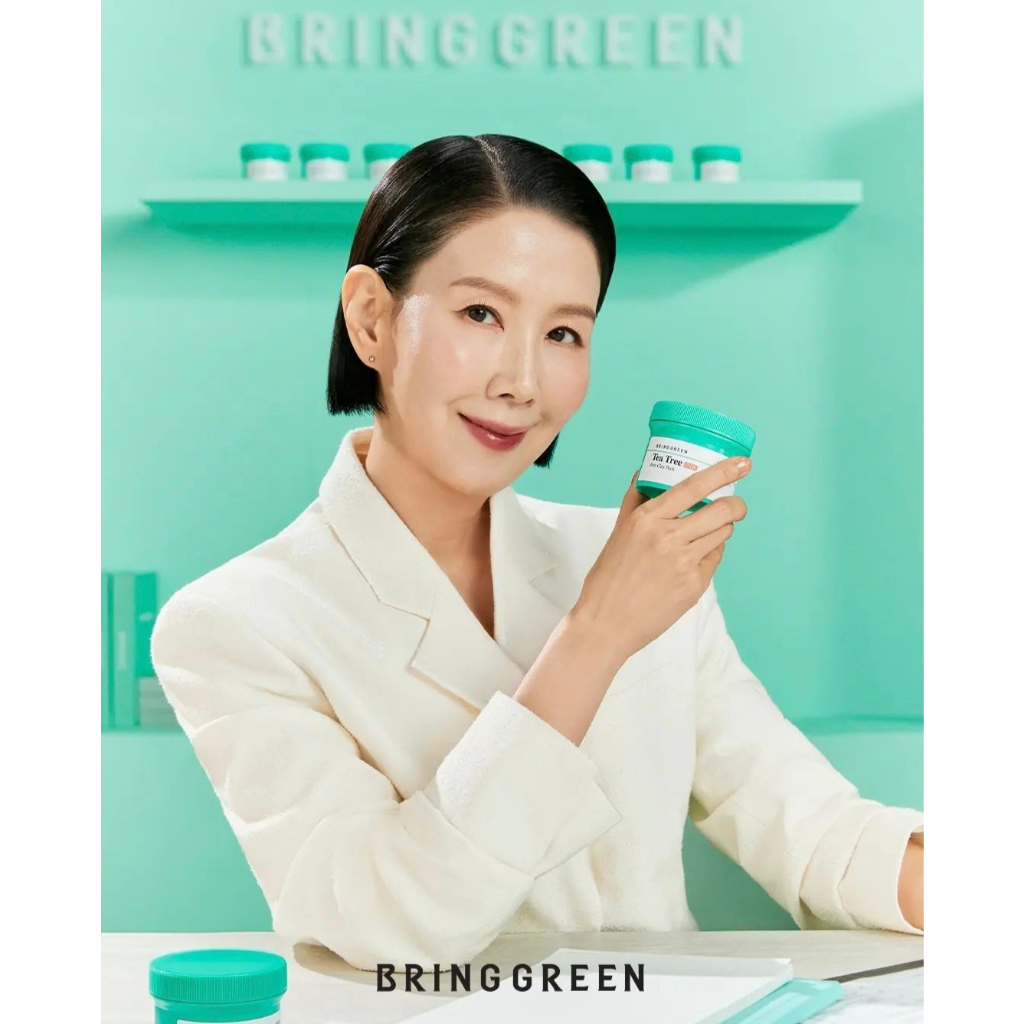 Mặt nạ đất sét thuần chay BRING GREEN TEA TREE CICA PORE CLAY PACK
