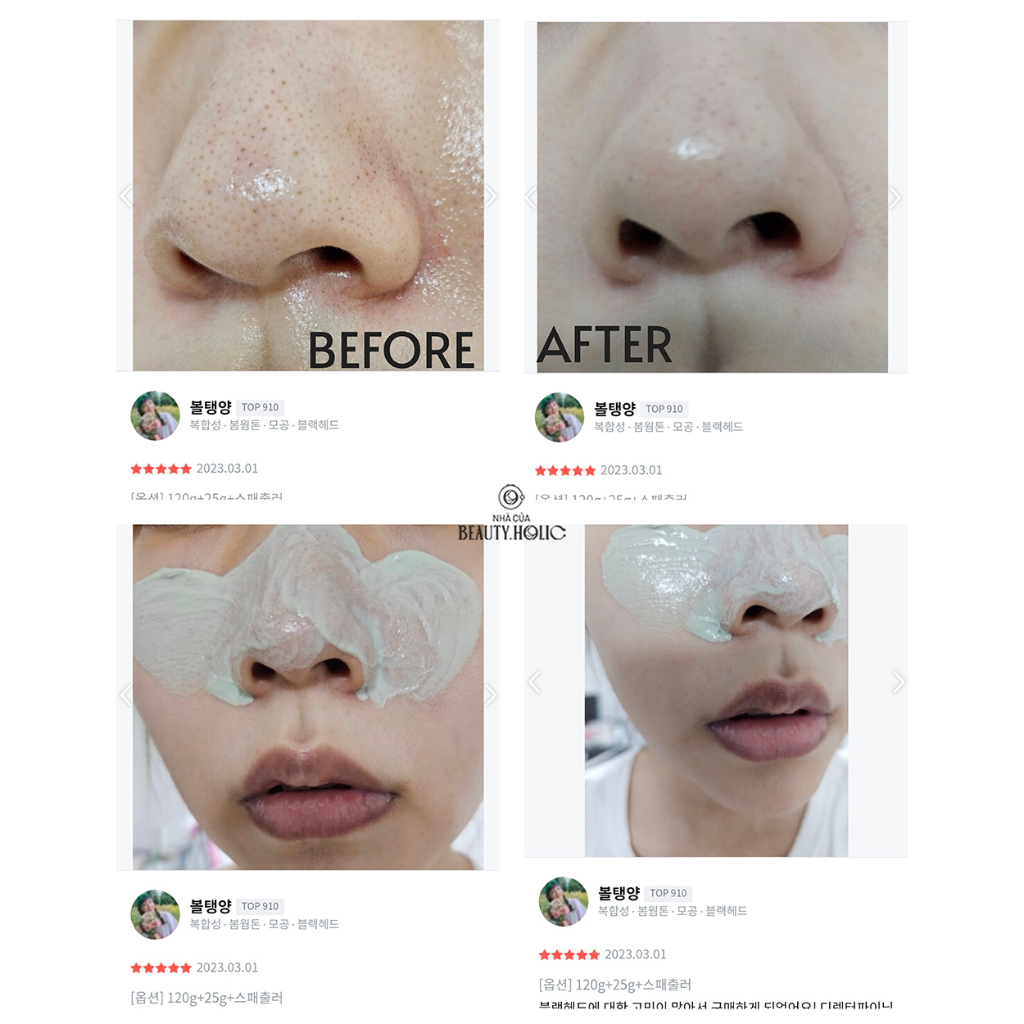Mặt nạ đất sét thuần chay BRING GREEN TEA TREE CICA PORE CLAY PACK