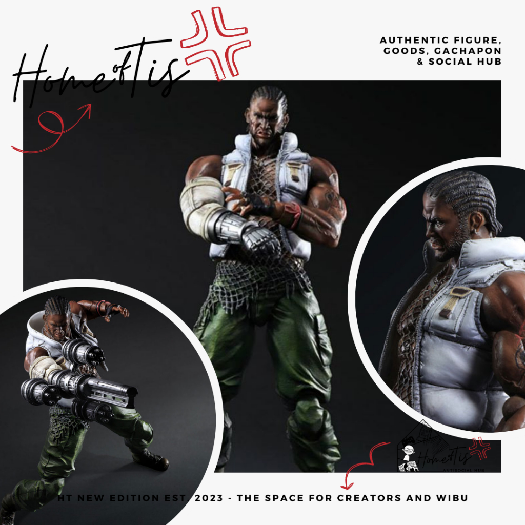 Play Arts Kai Final Fantasy VII: Advent Children Barret Wallace