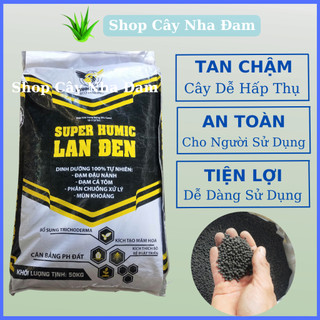 Phân Lân Đen Humic Hữu Cơ Chuyên Khử Chua Hạ Phèn (1kg)