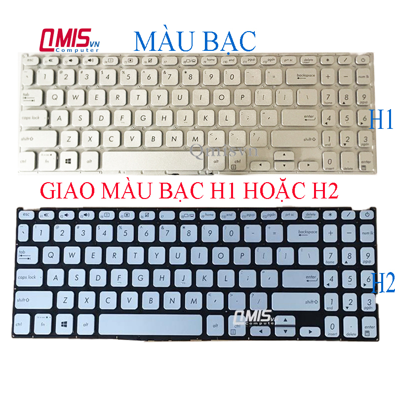 Bàn phím laptop Asus Vivobook 15 A512 A512F X512 X512FA X512DA X512UA X512UB F512F F512D