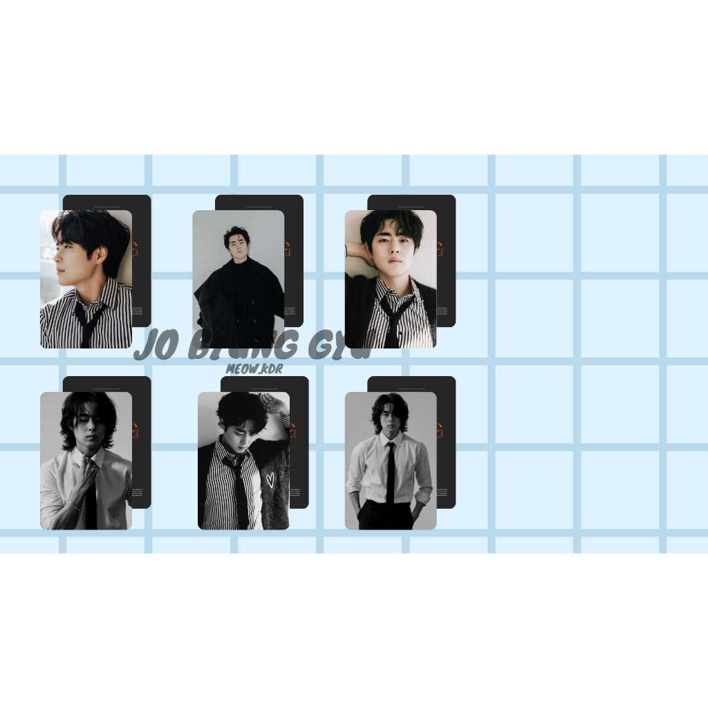 Set card bo góc Jo Byung Gyu- So Mun