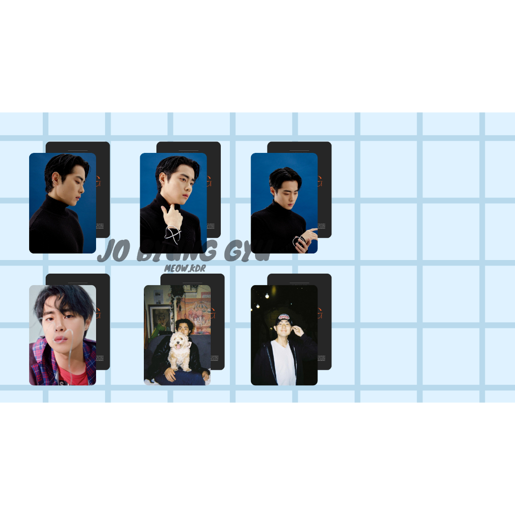 Set card bo góc Jo Byung Gyu- So Mun