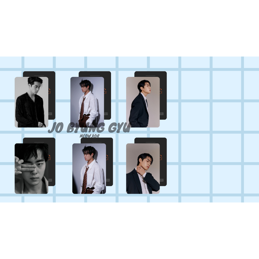 Set card bo góc Jo Byung Gyu- So Mun