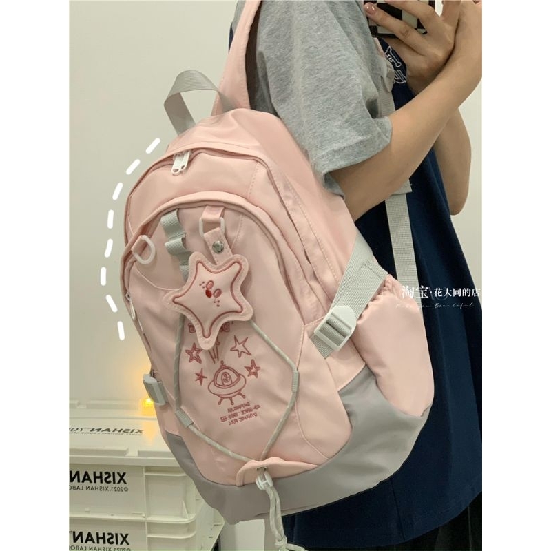 Balo Cặp Sách Đi Học Nam Nữ Ulzzang Chống Nước