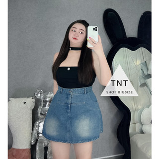 CHÂN VÁY JEAN FORM A  [TNT SHOP BIGSIZE 60KG 90KG]