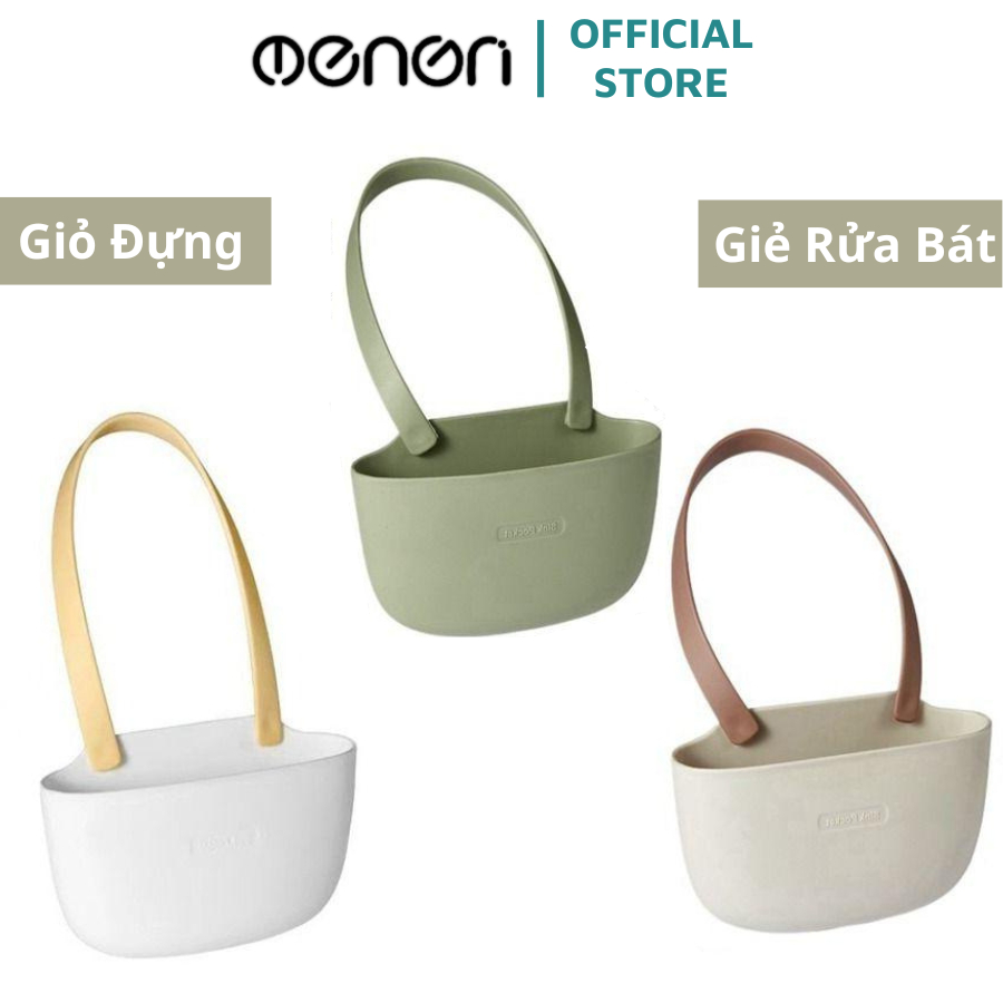 Giỏ Đựng Giẻ Lưới Rửa Chén Bát Giỏ Nhựa Treo Đồ Rửa Chén Gắn Vòi Nước Bồn Rửa Giỏ Cài Đa Năng