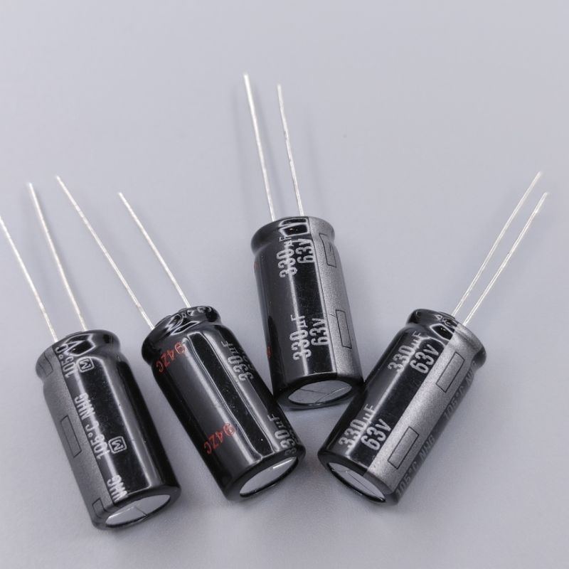 Tụ điện Panasonic NHG 330uF 63V 105°C