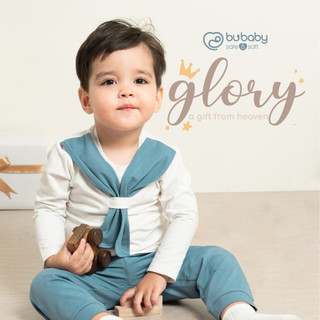 Bộ quần áo dài tay bamboo cotton bu, bu baby cho bé 6m - 4y