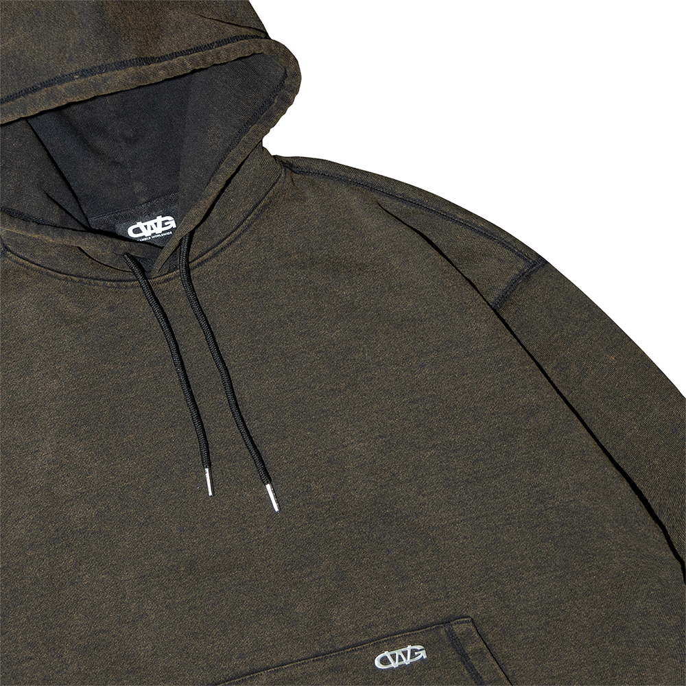 Áo Hoodie Washed Nỉ Cua / Màu MIDNIGHT / GAMBLE WORLDWIDE