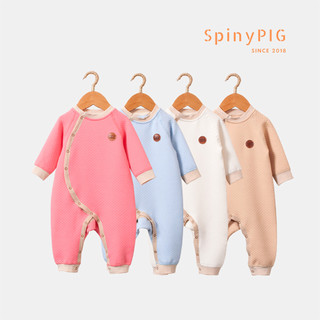 Bộ body cho bé sơ sinh 0-2 tuổi trần bông cotton dày ấm nhiều màu cho bé trai bé gái mùa đông