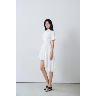 Đầm Cổ Somi Vạt Xéo Nữ AT MODA DE LITA
