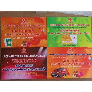 Biển trao giải, biển thưởng