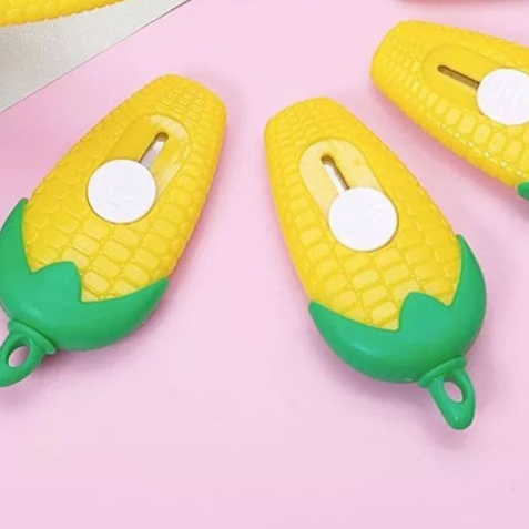 Dao rọc giấy mini hình bắp siêu dễ thương