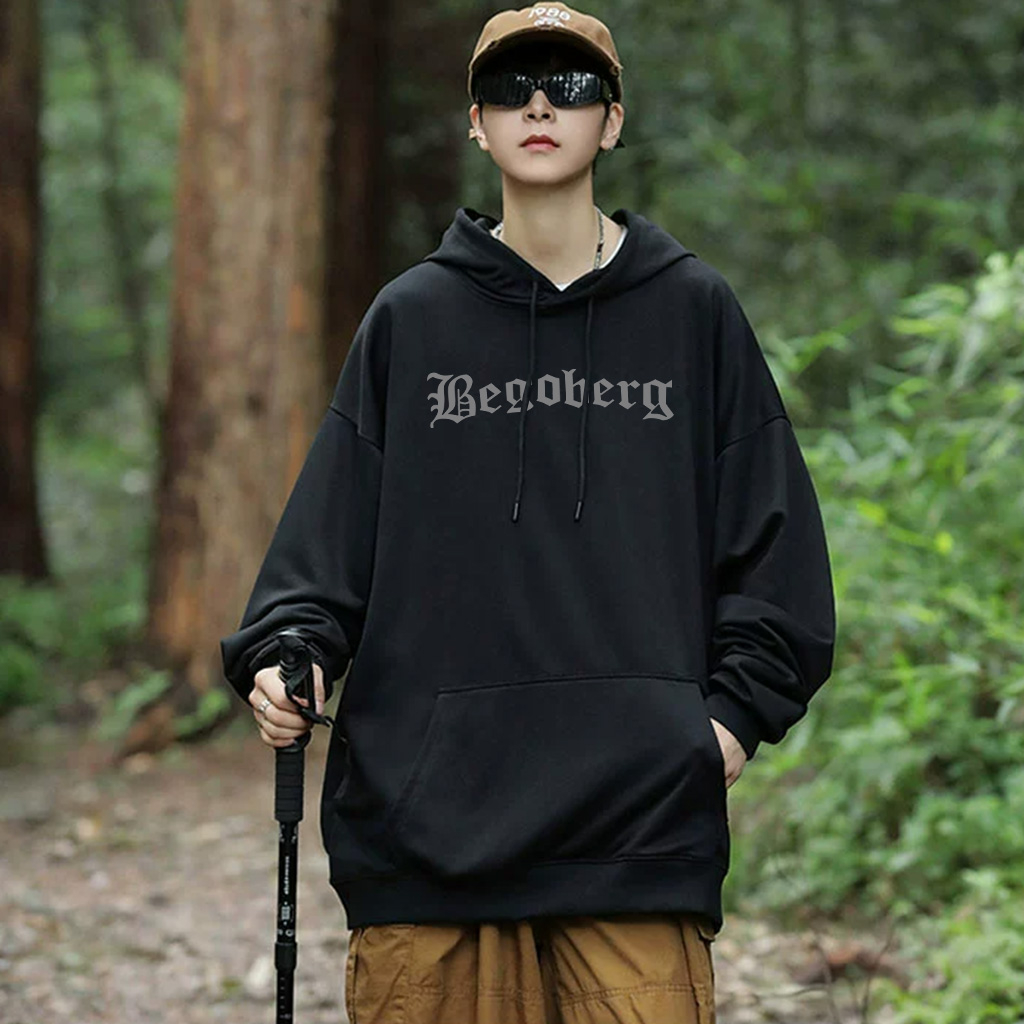 Áo Hoodie Cotton BEEYANBUY áo nỉ tay dài thời trang bigsize in hình unisex 100% cotton-Y0197