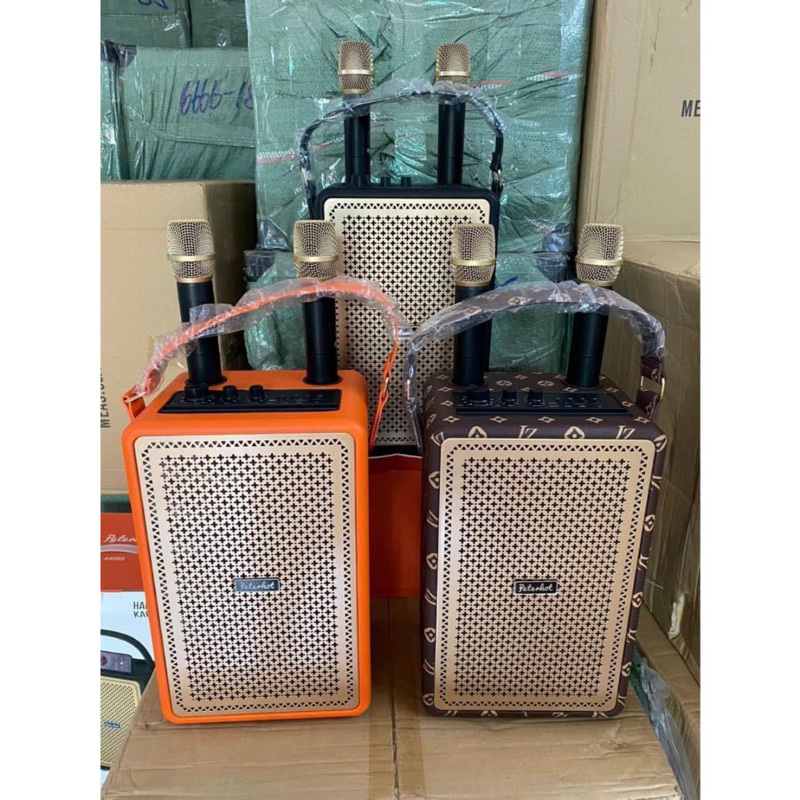 Loa Bluetooth karaoke 4203 Bass mạnh treble rời âm thanh đỉnh cao BH 12 tháng