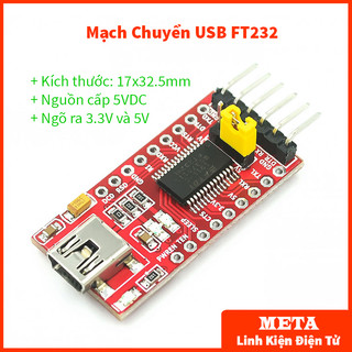 Mạch chuyển usb uart ttl ft232 | ft232rl