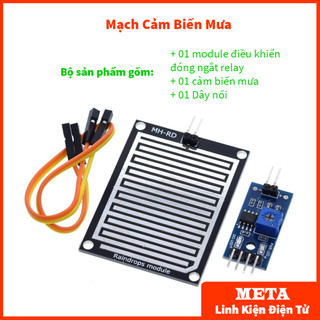 Mạch Cảm Biến Mưa Có Độ Nhạy Cao 5VDC/12VDC