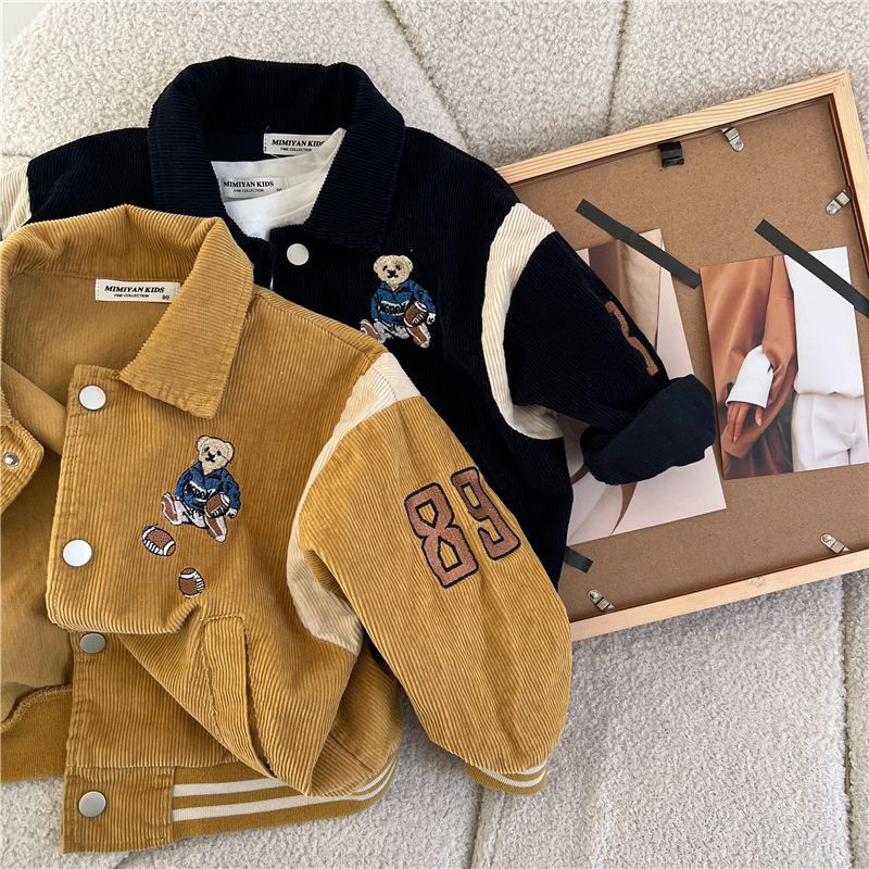 Áo khoác bomber cho bé , áo khoác mùa đông cho trẻ em EMBES KIDS 11kg đến 31kg