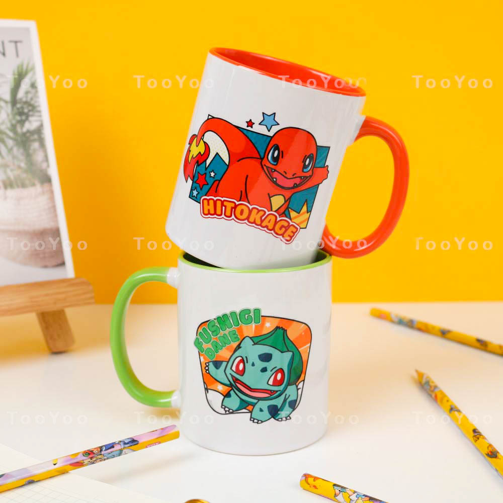 Ly sứ Pokemon nhiều nhân vật dễ thương cute TooYoo BK00268