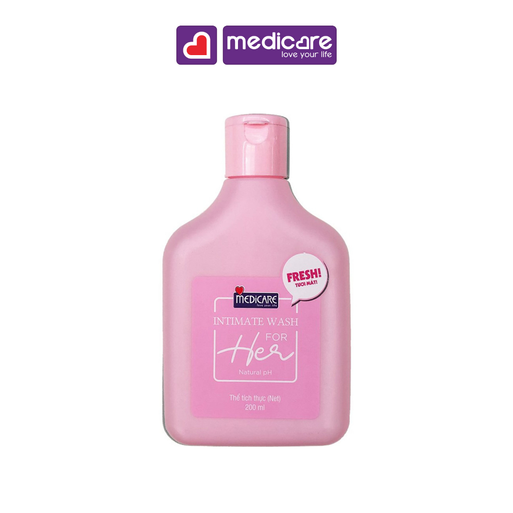 Dung dịch vệ sinh phụ nữ MEDiCARE for Her 200ml 