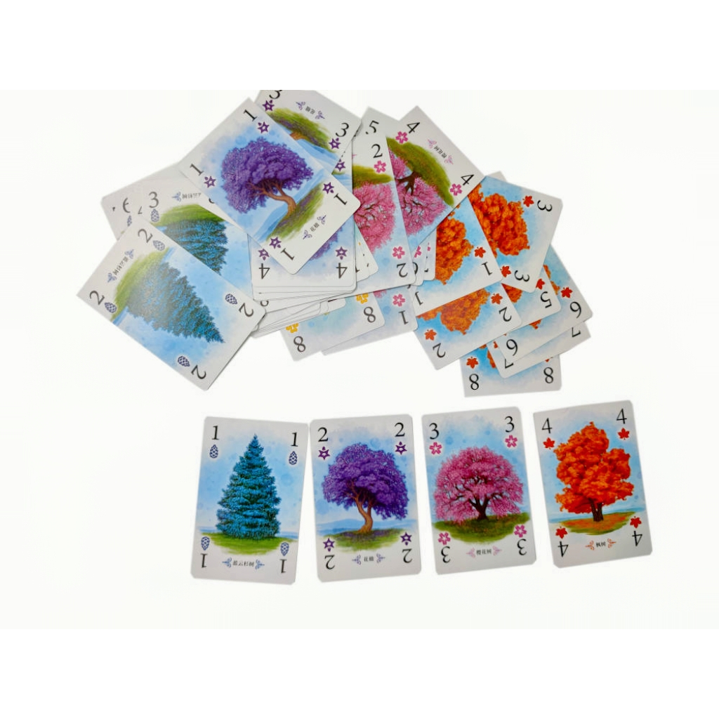 ARBORETUM - Trò chơi board game gia đình phiên bản Trung Quốc