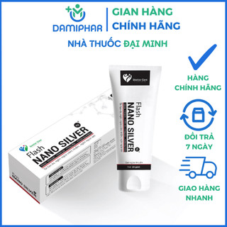 Gel bôi da nano bạc flash nano silver 25g