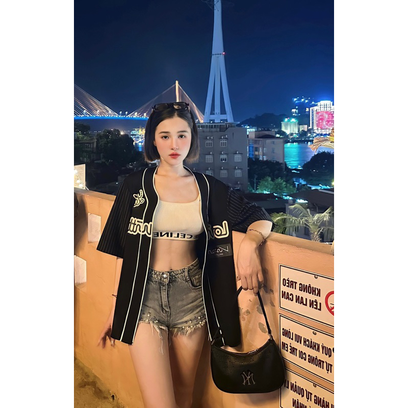 Áo Bóng Chày Nam Nữ L\/ Cao Cấp UNISEX