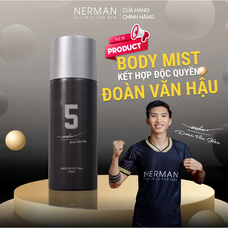 Xịt Thơm Toàn Thân Nerman Fragrance Deodorant Good Day 100ml