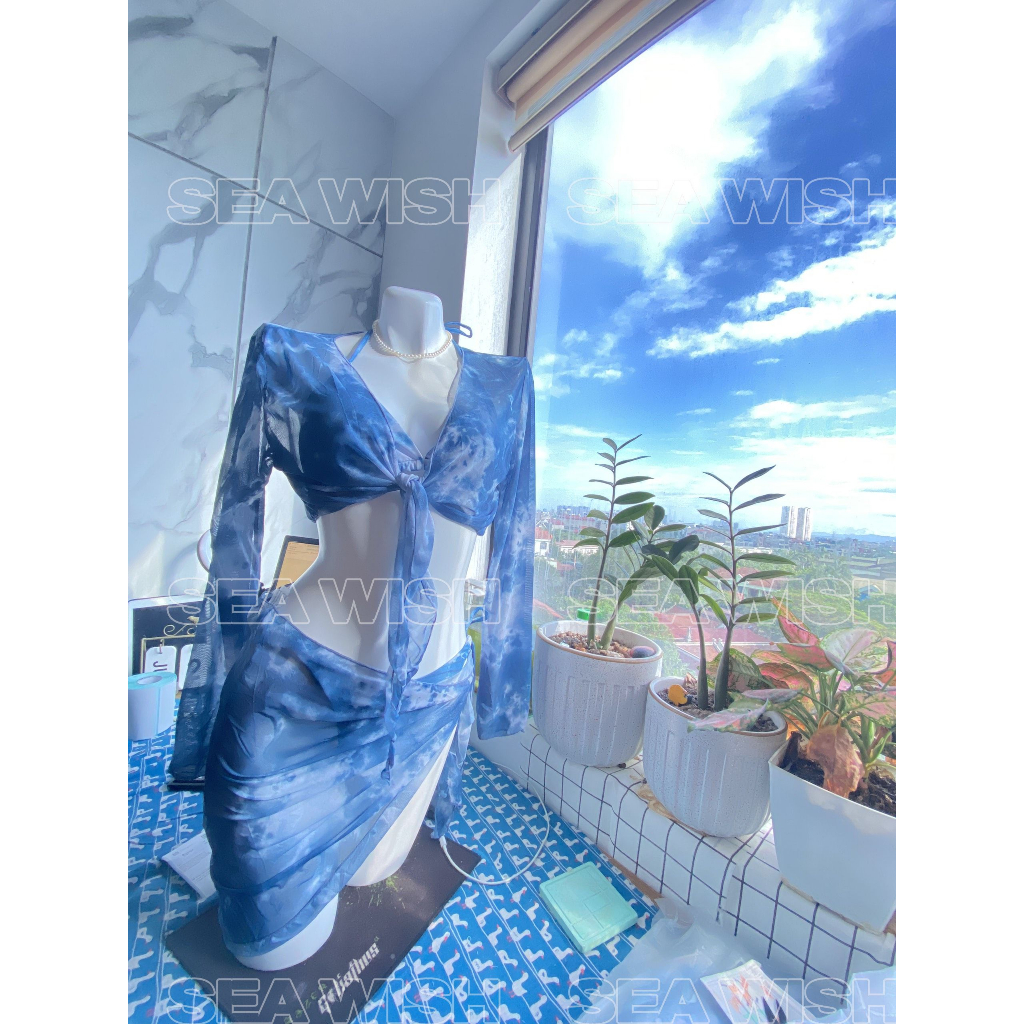 BỘ BIKINI ĐI BIỂN 4 MÓN SIÊU HOT