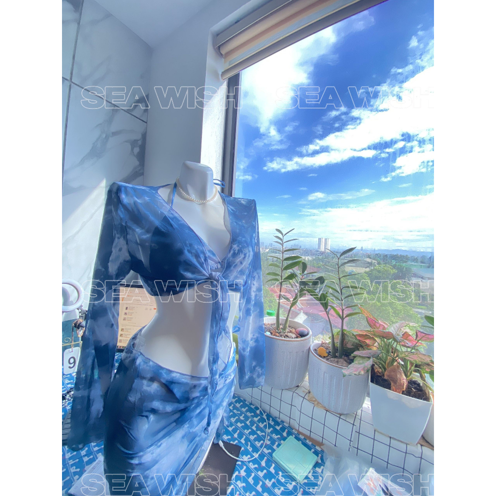 BỘ BIKINI ĐI BIỂN 4 MÓN SIÊU HOT