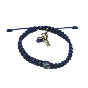 Vòng tay handmade đá bán quý phong thuỷ đính charm