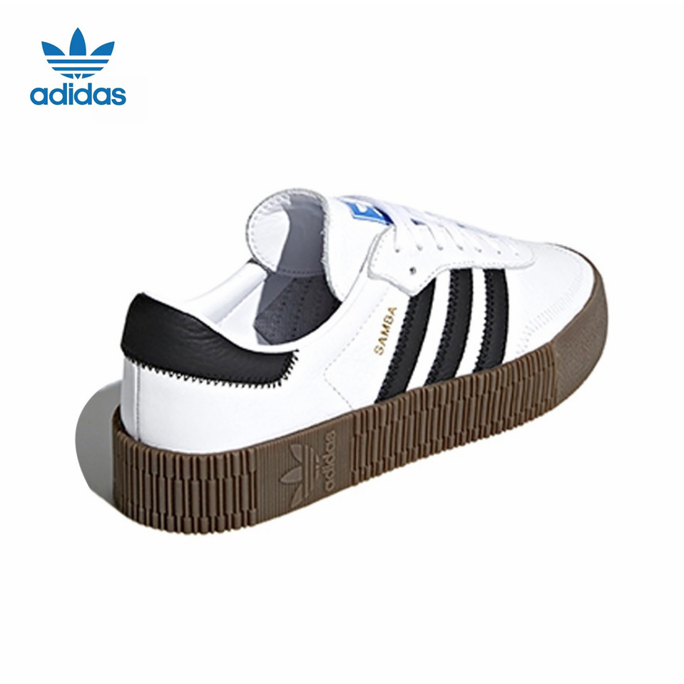 Giày thể thao buộc dây đế thấp đế dày Adidas/SAMBAROSE AQ1134 B28156 cho nữ