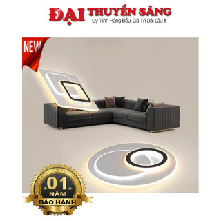 Đèn trần LED – đèn ốp trần – đèn led gắn trần trang trí 3 chế độ anh sáng có điều khiển – Bảo hành 12 tháng