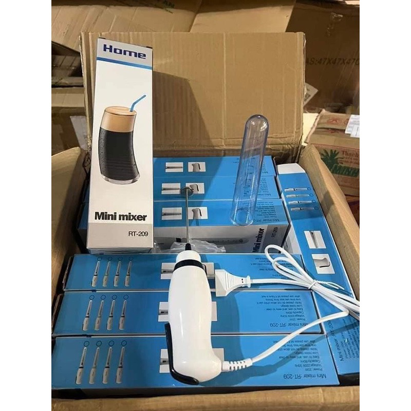 Máy tạo bọt cà phê, sữa, đánh trứng cắm điện trực tiếp 220V