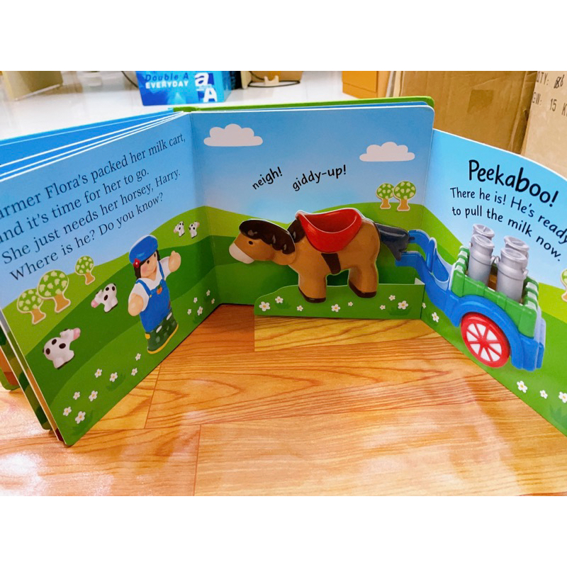 BỘ QUÀ TẶNG POP UP PEEKABOO TRACTOR