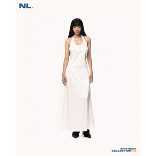  Normallife | DRESS 15 Đầm lụa cổ yếm dáng xuông 