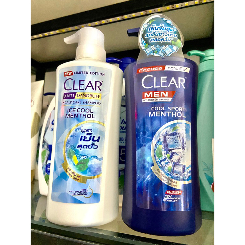 Dầu gội Clear Bạc Hà Thái Clear Danruff Shampoo 400 - 410ml