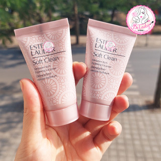 Sữa rửa mặt dành cho da khô, da yếu và nhạy cảm nhà estee lauder 30ml soft clean