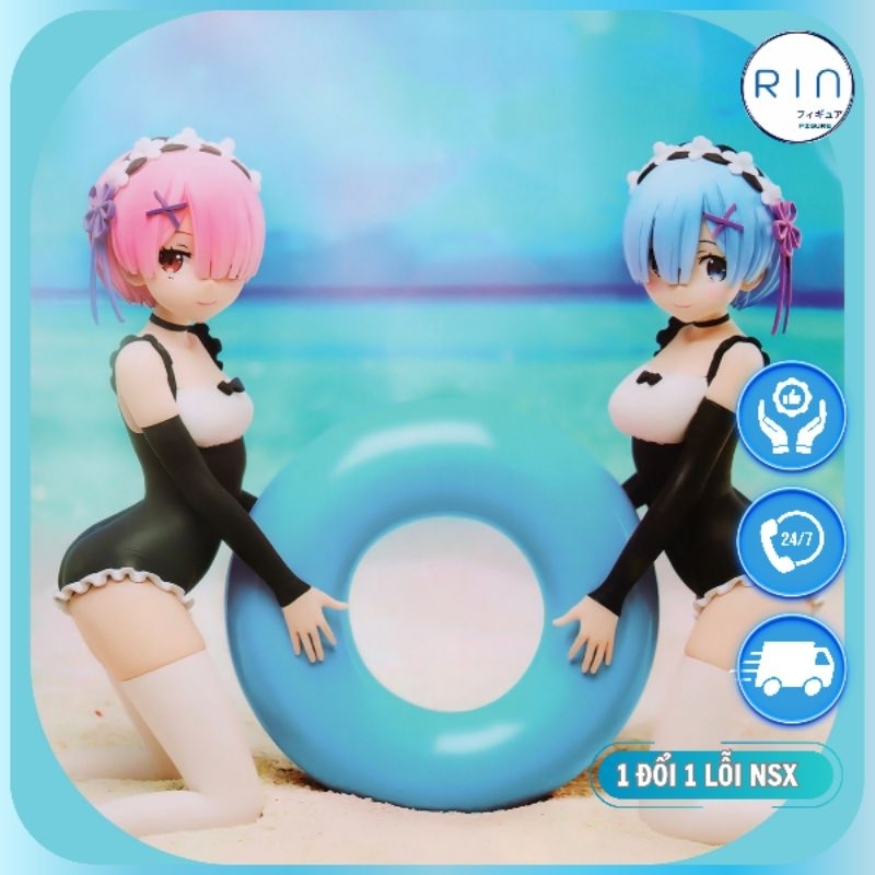 Mô hình Re:Zero Celestial Vivi Rem-Ram (Maid Style Ver.)