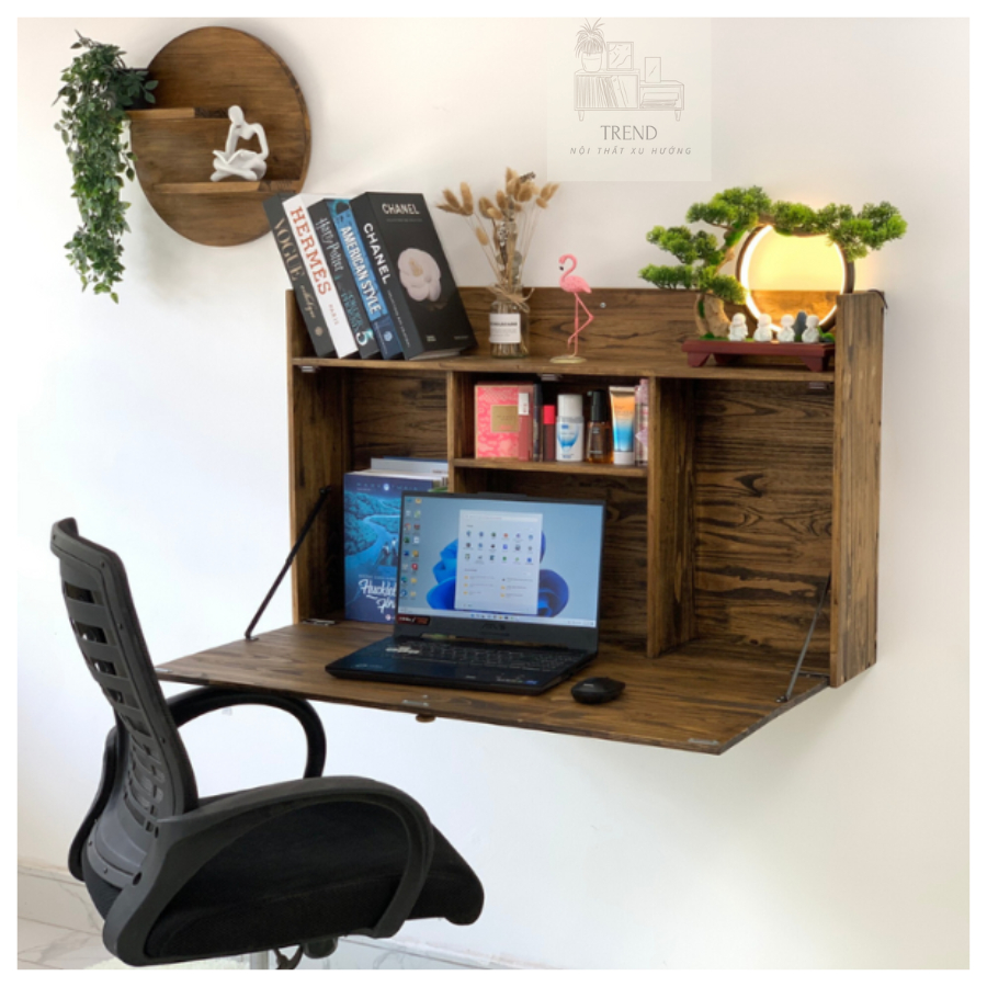 Kệ gỗ treo tường, kệ decor, kệ trang trí