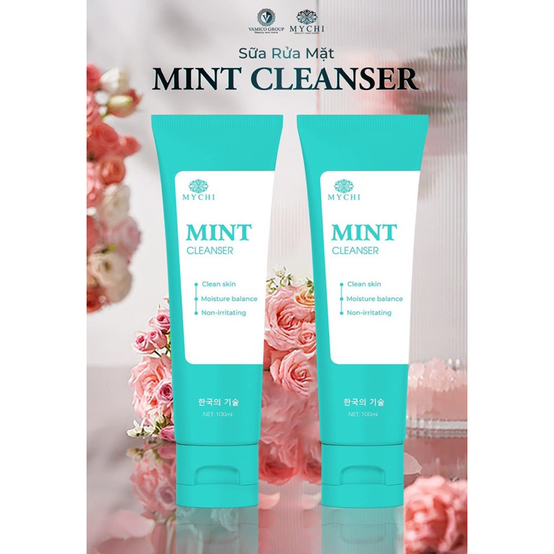 Sữa rữa mặt Mychi 100ml(MINT CLEANSER MYCHI)