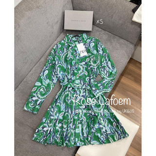 Váy zara auth newtag xs