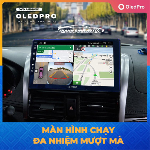 Màn Hình Android OLEDPRO A5  - Màn Hình 9inch Cho Ô Tô - Chạy Sim 4G,Phát WiFi, Điều Khiển Giọng Nói