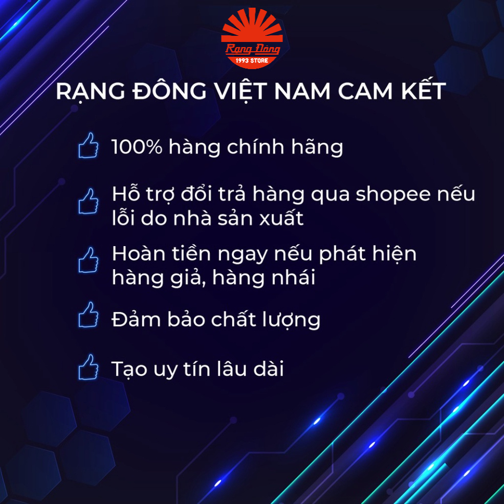 Bóng đèn LED tròn 1W Rạng Đông trang trí, tiết kiệm điện, Model A45W 1W