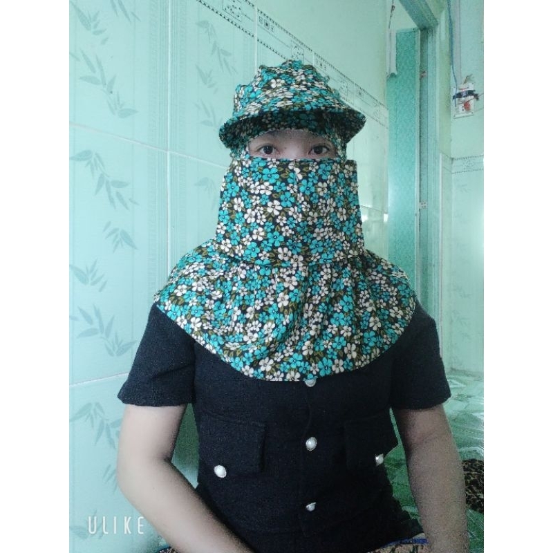 Nón khẩu trang dán