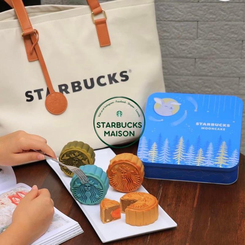 |STARBUCKS| Bánh trung thu mooncake