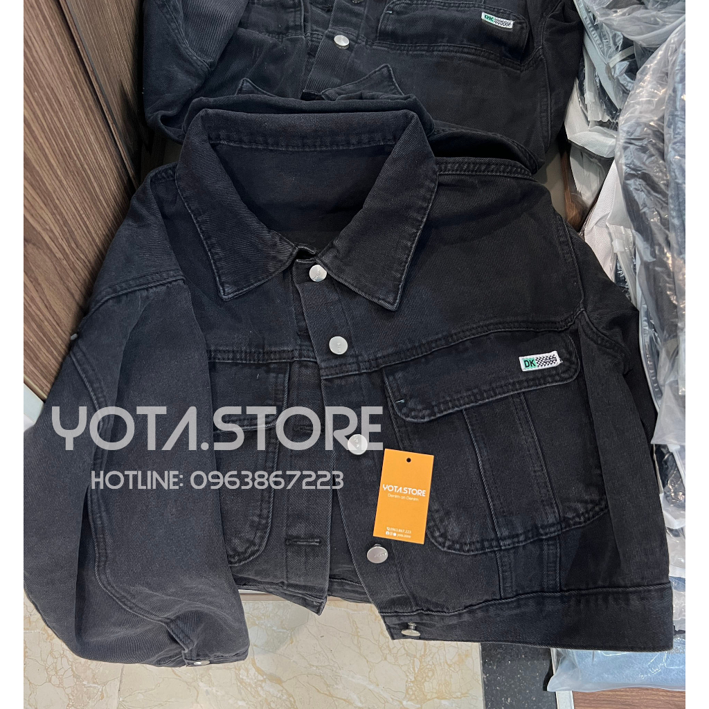 Áo khoác jeans lửng - G012